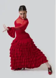 DOCE del FLAMENCO フラメンコドレス フラメンコドレス Viva La Feria コレクションモデル アマポーラ
